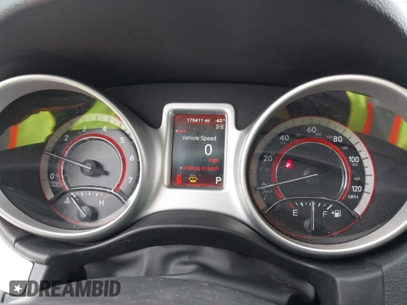 2017 Dodge Journey SE with VIN 3C4PDCAB1HT529623, listed as a IAAI auction lot 42097490 with 175,411 mi miles and . Bid and sale history available at DreamBid. Image 7.