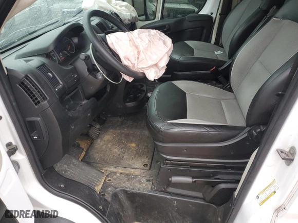 2019 Ram ProMaster Cargo Van with VIN 3C6TRVDG4KE532280, listed as a Copart auction lot 44806725 with 130,926 mi miles and Non Repairable. Bid and sale history available at carsss.com. Image 7.