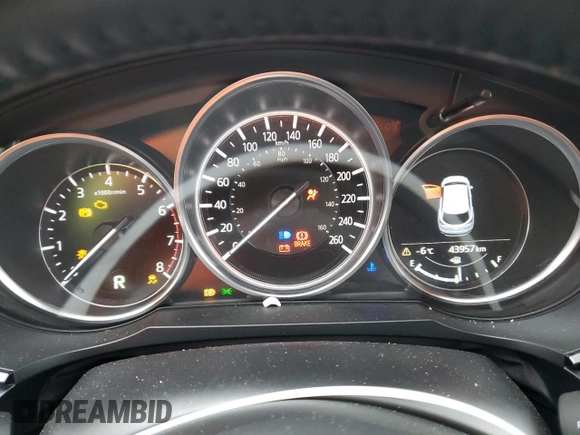 2023 Mazda CX-9 Sport with VIN JM3TCBBYXP0643587, listed as a Copart auction lot 83408634 with 43,957 mi miles and Non Repairable. Bid and sale history available at DreamBid. Image 9.