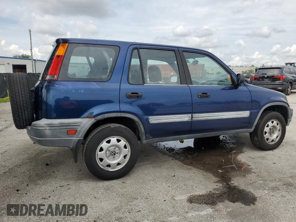 1999 Honda CR-V LX with VIN JHLRD1840XC037215, listed as a Copart auction lot 71116744 with 156,385 mi miles and Salvage Title. Bid and sale history available at carsss.com. Image 3.