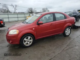 2007 Chevrolet Aveo LT z VIN KL1TG56607B121733, wystawiony jako Copart lot #49431035 z przebiegiem 180 162 mil mil oraz Szkody całkowita. Historia ofert i sprzedaży dostępna na DreamBid. Obrazek 1.