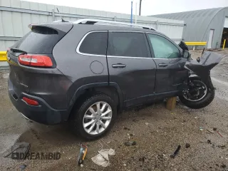 2014 Jeep Cherokee Limited with VIN 1C4PJMDS0EW241043, listed as a Copart auction lot 59284805 with Not provided miles and Salvage title. Bid and sale history available at DreamBid. Image 3.