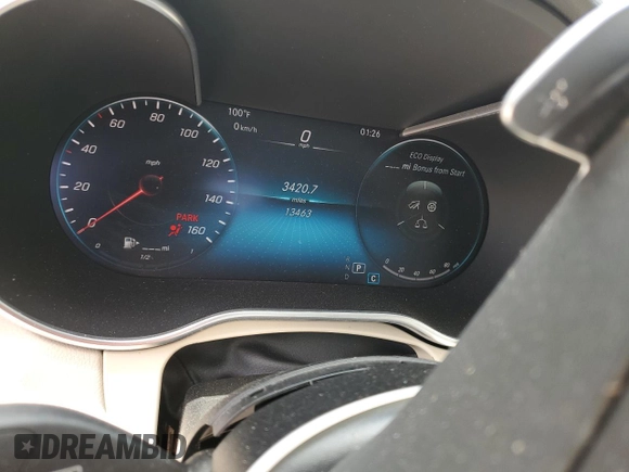 2021 Mercedes-Benz C 300 z VIN W1KWJ8DB2MG095181, wystawiony jako Copart lot #62876523 z przebiegiem 13 463 mil mil oraz Szkoda całkowita • Salvage title. Historia ofert i sprzedaży dostępna na DreamBid. Obrazek 9.