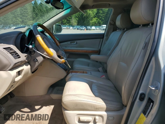 2006 Lexus RX 330 z VIN 2T2HA31UX6C093543, wystawiony jako Copart lot #61458835 z przebiegiem 157 653 mil mil oraz Szkoda całkowita • Salvage title. Historia ofert i sprzedaży dostępna na DreamBid. Obrazek 7.