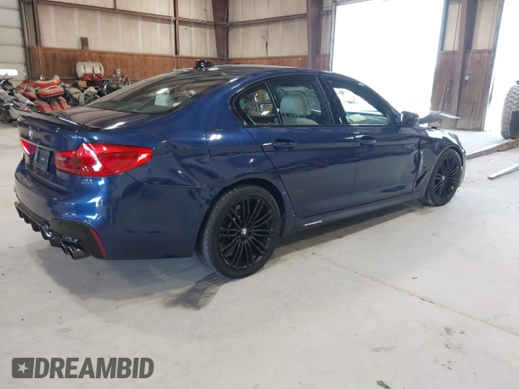 2019 BMW 5 Series 540i with VIN WBAJE5C52KWW10554, listed as a IAAI auction lot 42585059 with 71,082 mi miles and . Bid and sale history available at DreamBid. Image 4.