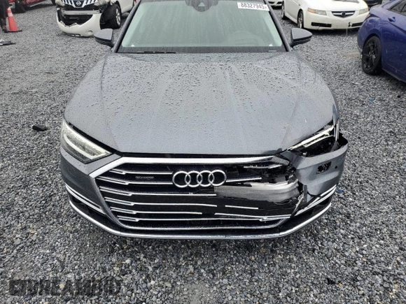 2019 Audi A8 L with VIN WAU8DAF88KN019828, listed as a Copart auction lot 88327945 with 27,307 mi miles and Non Repairable. Bid and sale history available at carsss.com. Image 11.