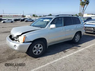 2003 Toyota Highlander z VIN JTEGF21A430089460, wystawiony jako Copart lot #58592305 z przebiegiem 226 760 mil mil oraz Szkoda całkowita • Salvage title. Historia ofert i sprzedaży dostępna na DreamBid. Obrazek 1.