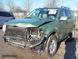 2008 Ford Escape Hybrid with VIN 1FMCU49H78KA72262, listed as a IAAI auction lot 41747610 with 145,588 mi miles. Bid and sale history available at carsss.com. Image 2.