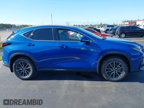 2025 Lexus NX 250 Premium with VIN 2T2GDCAZ9SC024917, listed as a IAAI auction lot 42266349 with 1,343 mi miles and . Bid and sale history available at DreamBid. Image 13.