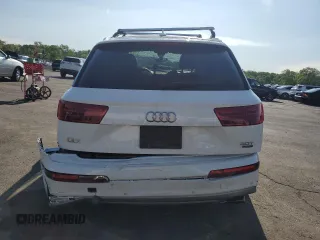 2018 Audi Q7 Premium Plus with VIN WA1LAAF72JD025331, listed as a Copart auction lot 59190365 with 125,472 mi miles and Salvage title. Bid and sale history available at DreamBid. Image 6.