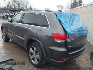 2015 Jeep Grand Cherokee Limited with VIN 1C4RJFBG8FC713253, listed as a IAAI auction lot 41757689 with 129,420 mi miles. Bid and sale history available at carsss.com. Image 3.