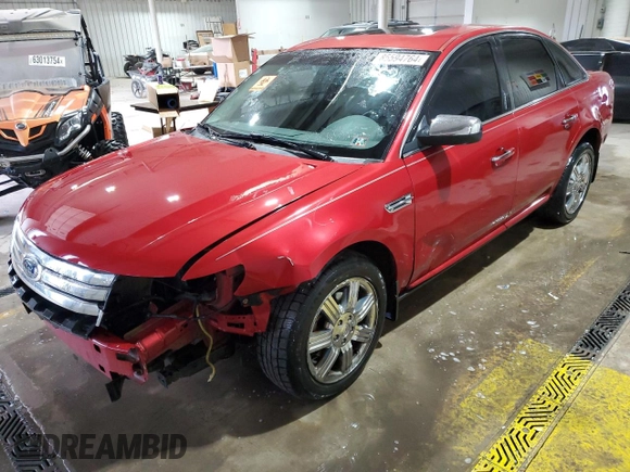 2009 Ford Taurus Limited with VIN 1FAHP25W69G125831, listed as a Copart auction lot 85594764 with 140,081 mi miles and Salvage Title. Bid and sale history available at carsss.com. Image 1.