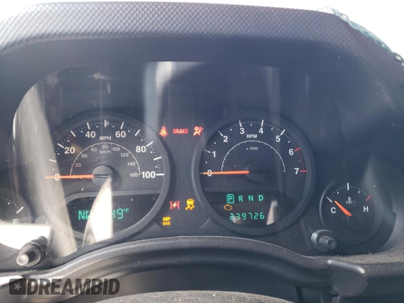 2008 Jeep Wrangler Unlimited X with VIN 1J8GA391X8L592843, listed as a Copart auction lot 53047215 with 239,726 mi miles and Salvage Title. Bid and sale history available at DreamBid. Image 9.