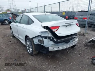 2016 Chrysler 200 S with VIN 1C3CCCBB0GN105093, listed as a IAAI auction lot 41976905 with 105,774 mi miles. Bid and sale history available at carsss.com. Image 3.