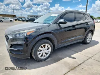 2019 Hyundai Tucson Value with VIN KM8J3CA45KU014854, listed as a Copart auction lot 60536295 with 55,751 mi miles and Salvage title. Bid and sale history available at DreamBid. Image 1.