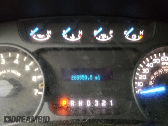 2011 Ford F-150 XL with VIN 1FTNF1CFXBKD39334, listed as a Copart auction lot 88544945 with 285,550 mi miles and Clean Title. Bid and sale history available at carsss.com. Image 9.