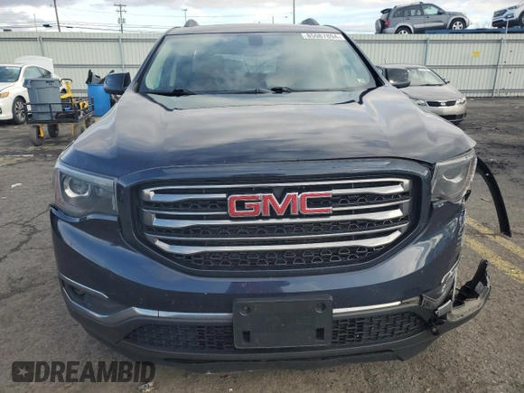 2017 GMC Acadia SLT with VIN 1GKKNVLS2HZ284733, listed as a Copart auction lot 85987894 with 80,872 mi miles and Salvage Title. Bid and sale history available at carsss.com. Image 5.