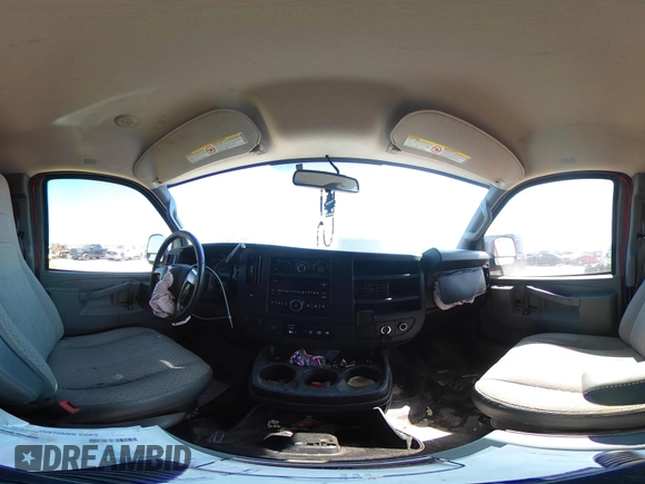 2018 Chevrolet Express Cargo with VIN 1GCWGAFP6J1342077, listed as a IAAI auction lot 41667765 with 138,063 mi miles and . Bid and sale history available at DreamBid. Image 18.
