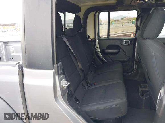 2020 Jeep Gladiator Sport S with VIN 1C6HJTAG1LL141165, listed as a IAAI auction lot 42013668 with 176,107 mi miles. Bid and sale history available at carsss.com. Image 8.