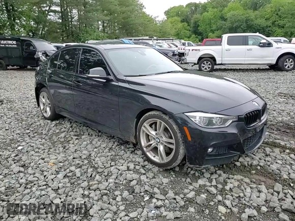 2018 BMW 3 Series 330i xDrive with VIN WBA8D9C58JEB34939, listed as a Copart auction lot 58673705 with 51,639 mi miles and Salvage title. Bid and sale history available at DreamBid. Image 13.