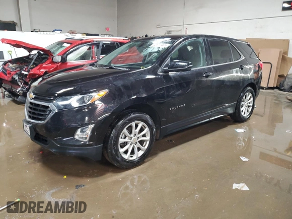 2019 Chevrolet Equinox LT with VIN 2GNAXKEV8K6107931, listed as a Copart auction lot 48914465 with 72,316 mi miles and Salvage Title. Bid and sale history available at carsss.com. Image 1.