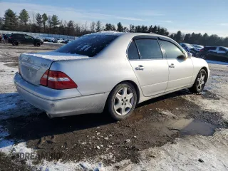 2004 Lexus LS 430 with VIN JTHBN36F240135489, listed as a Copart auction lot 41916125 with Not Provided miles and Salvage Title. Bid and sale history available at DreamBid. Image 3.