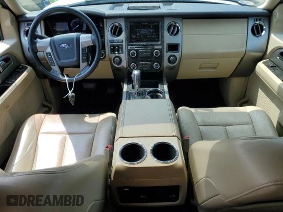 2015 Ford Expedition EL Limited with VIN 1FMJK2AT9FEF09515, listed as a Copart auction lot 59736964 with 170,245 mi miles and Salvage Title. Bid and sale history available at carsss.com. Image 8.