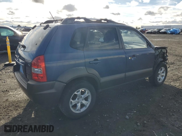 2009 Hyundai Tucson SE with VIN KM8JN72D89U977046, listed as a Copart auction lot 80712994 with 60,863 mi miles and Salvage Title. Bid and sale history available at carsss.com. Image 3.