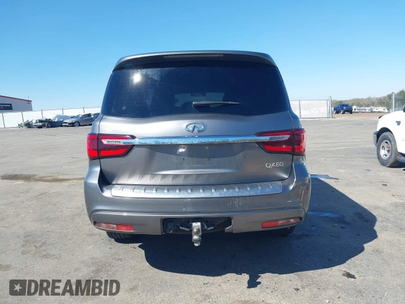 2018 Infiniti QX80 with VIN JN8AZ2NF2J9665048, listed as a IAAI auction lot 41791793 with 166,190 mi miles and . Bid and sale history available at DreamBid. Image 16.