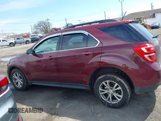 2017 Chevrolet Equinox LT with VIN 2GNALCEK5H1601189, listed as a IAAI auction lot 42038012 with 91,834 mi miles. Bid and sale history available at carsss.com. Image 14.