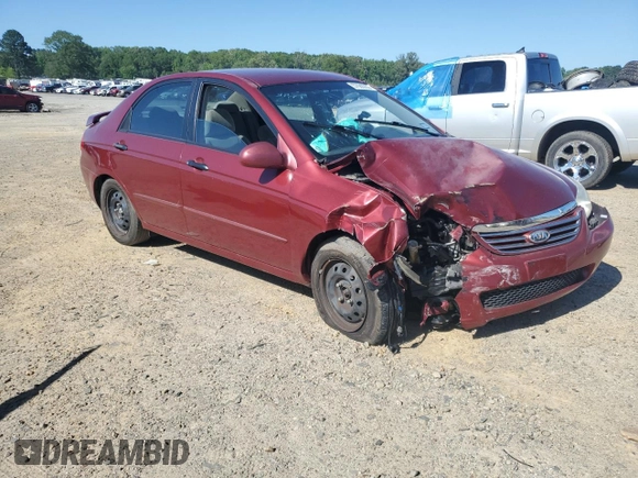 2007 Kia Spectra EX z VIN KNAFE121275436205, wystawiony jako Copart lot #57680055 z przebiegiem 141 670 mil mil oraz Szkoda całkowita • Salvage title. Historia ofert i sprzedaży dostępna na DreamBid. Obrazek 4.