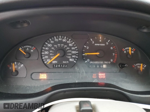 1997 Ford Mustang GT с VIN 1FALP42X4VF103846, выставлен на аукционе Copart как лот 86407794 с пробегом 124 122 миль миль и Чистый • Clean title. История ставок и продаж доступна на DreamBid. Изображение 9.