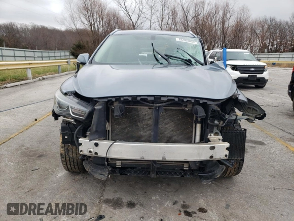 2018 Infiniti QX60 with VIN 5N1DL0MM7JC500755, listed as a Copart auction lot 85363834 with 119,413 mi miles and Salvage Title. Bid and sale history available at carsss.com. Image 5.