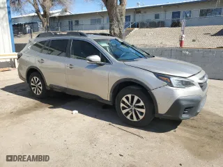 2020 Subaru Outback Premium with VIN 4S4BTAEC7L3178947, listed as a Copart auction lot 47125015 with 53,984 mi miles and Salvage Title. Bid and sale history available at carsss.com. Image 4.