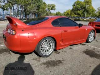 1995 Toyota Supra с VIN JZA800030605, выставлен на аукционе Copart как лот 82335644 с пробегом 154 190 миль миль и Списание • Salvage title. История ставок и продаж доступна на DreamBid. Изображение 3.