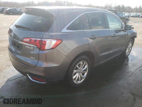 2017 Acura RDX with VIN 5J8TB4H37HL024336, listed as a Copart auction lot 50555715 with 69,009 mi miles and Salvage Title. Bid and sale history available at carsss.com. Image 3.
