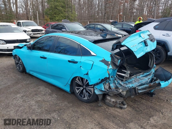 2017 Honda Civic Sedan EX-L with VIN 19XFC1F70HE202268, listed as a IAAI auction lot 41232570 with 81,893 mi miles. Bid and sale history available at carsss.com. Image 3.