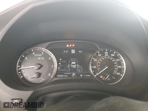 2022 Infiniti QX55 Sensory with VIN 3PCAJ5L38NF104121, listed as a Copart auction lot 86705454 with 53,042 mi miles and Salvage title. Bid and sale history available at DreamBid. Image 9.