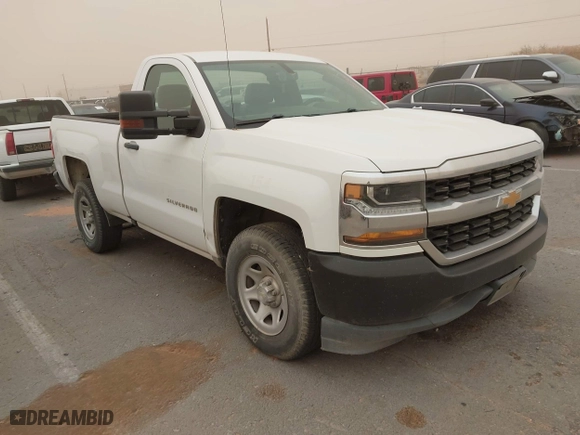 2018 Chevrolet Silverado 1500 Work Truck with VIN 1GCNCNEH6JZ344793, listed as a IAAI auction lot 41720574 with 180,251 mi miles. Bid and sale history available at carsss.com. Image 1.