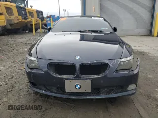 2008 BMW 6 Series 650i with VIN WBAEB53588CX62164, listed as a Copart auction lot 48530875 with 168,958 mi miles and Salvage Title. Bid and sale history available at carsss.com. Image 5.