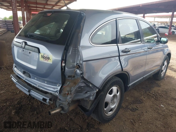 2008 Honda CR-V LX with VIN JHLRE38358C009640, listed as a IAAI auction lot 42129105 with 97,307 mi miles and . Bid and sale history available at carsss.com. Image 4.