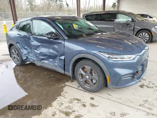 2021 Ford Mustang Mach-E Select with VIN 3FMTK1SS7MMA34740, listed as a IAAI auction lot 41896322 with 55,753 mi miles and . Bid and sale history available at DreamBid. Image 1.