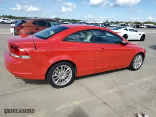 2009 Volvo C70 with VIN YV1MC67289J071998, listed as a Copart auction lot 74210594 with 0 mi miles and Salvage Title. Bid and sale history available at carsss.com. Image 3.