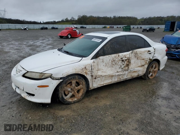 2005 Mazda 6 Sport with VIN 1YVHP80C955M34459, listed as a Copart auction lot 49301545 with 138,323 mi miles and Salvage Title. Bid and sale history available at DreamBid. Image 1.