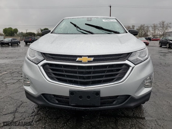 2021 Chevrolet Equinox LS with VIN 3GNAXHEV9MS121411, listed as a Copart auction lot 47842115 with 75,593 mi miles and Salvage Title. Bid and sale history available at carsss.com. Image 5.