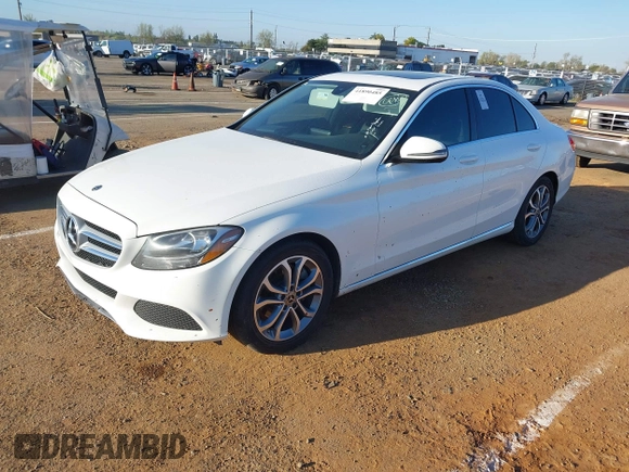 2018 Mercedes-Benz C 300 with VIN 55SWF4JB0JU253076, listed as a IAAI auction lot 41890485 with 132,147 mi miles and . Bid and sale history available at DreamBid. Image 17.