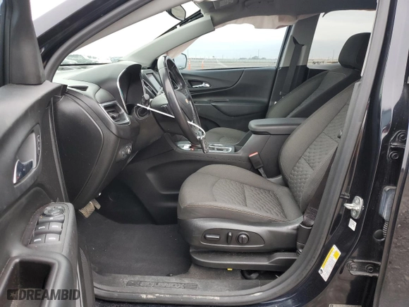 2020 Chevrolet Equinox LT with VIN 2GNAXUEV9L6237052, listed as a Copart auction lot 46254575 with 87,763 mi miles and Salvage Title. Bid and sale history available at carsss.com. Image 7.