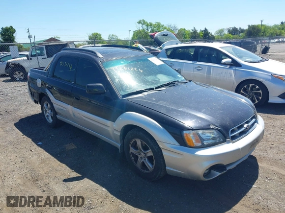 2003 Subaru Baja with VIN 4S4BT61C537107015, listed as a IAAI auction lot 42131226 with 275,150 mi miles and . Bid and sale history available at DreamBid. Image 1.