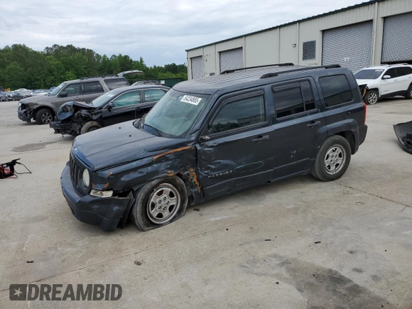 2014 Jeep Patriot Sport с VIN 1C4NJPBA7ED753090, выставлен на аукционе Copart как лот 54234865 с пробегом 104 390 миль миль и Списание • Salvage title. История ставок и продаж доступна на DreamBid. Изображение 1.