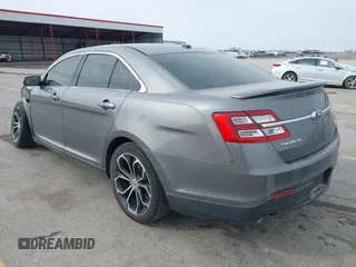 2014 Ford Taurus SHO with VIN 1FAHP2KT7EG127513, listed as a IAAI auction lot 41845257 with 1 mi miles. Bid and sale history available at carsss.com. Image 3.